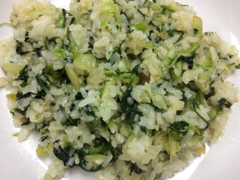 色々野菜のマヨご飯炒め